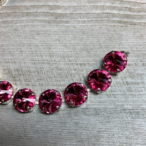 Handmade Swarovski Crystal “Crystal Rose Rivoli” - Picture 6 of 8